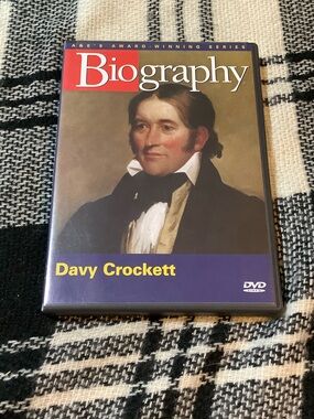 A&E Biography of Davy Crockett dvd